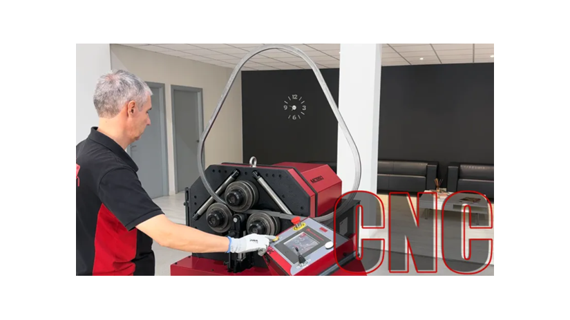 Nargesa 3 Toplu Boru/Profil Büküm Makinalarında CNC kullanıyor.